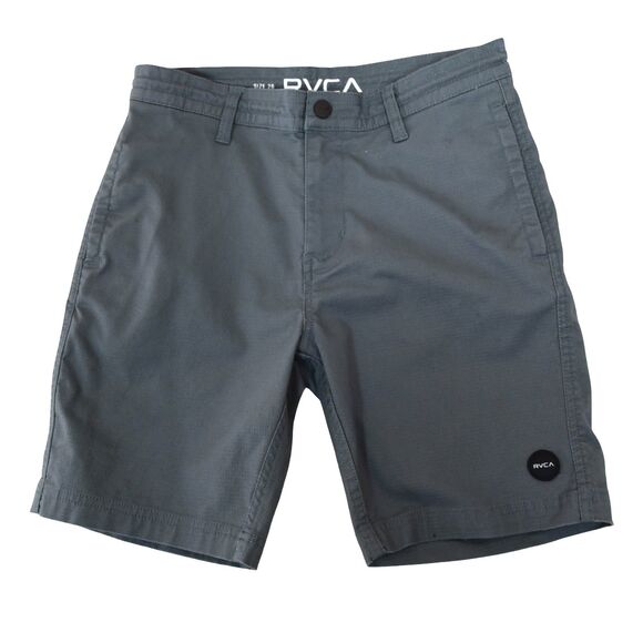 RVCA Board Shorts Mens 26 Ripstop Concrete Gray Hybrid Shorts - Picture 1 of 8